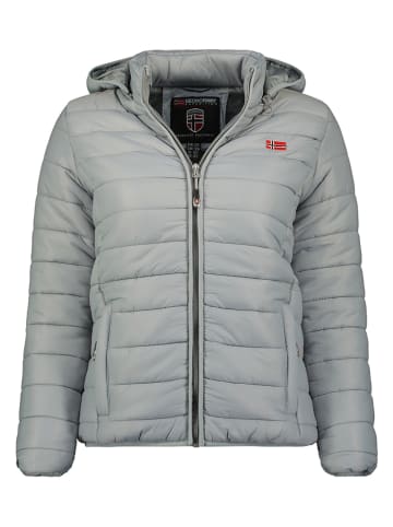 Geographical Norway Steppjacke "Atika" in Hellgrau