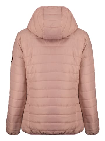 Geographical Norway Doorgestikte jas "Atika" lichtroze