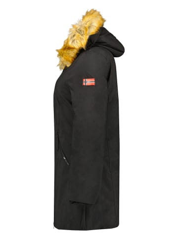 Geographical Norway Parka "Adelaide" in Schwarz