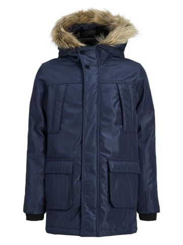 JACK & JONES Junior Parka "Great" w kolorze granatowym