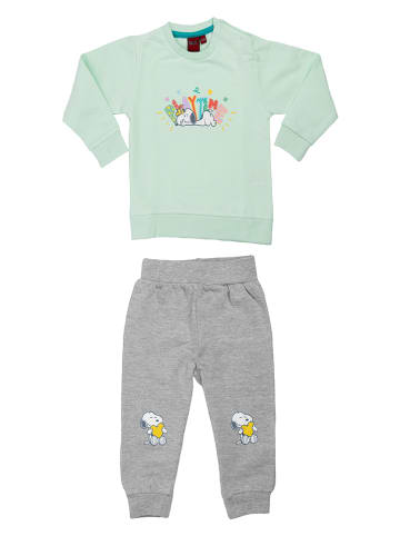 United Labels 2-częściowy zestaw "Soopy" w kolorze szaro-zielonym