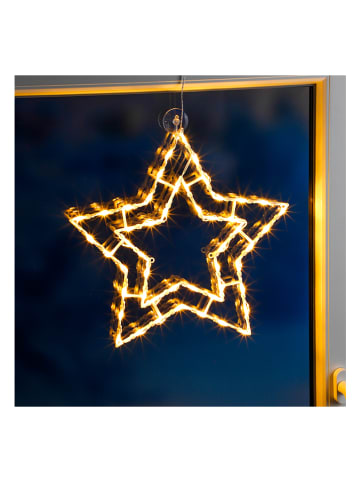 Hollybell LED-Dekoleuchte "X-Mas" in Warmweiß - (B)45 x (H)42 cm