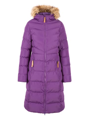 Trespass Płaszcz pikowany "Audrey" w kolorze fioletowym