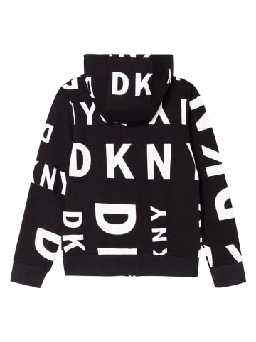 DKNY Sweatvest zwart/wit