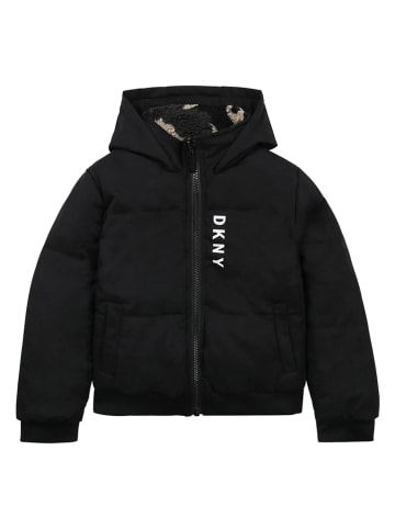 DKNY Dwustronna kurtka pikowana w kolorze czarnym