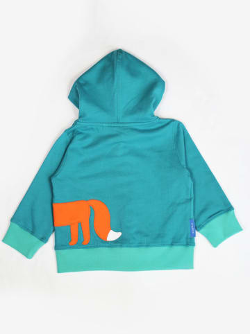 Toby Tiger Sweatvest turquoise