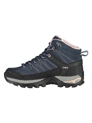 CMP Leder-Trekkingboots "Rigel" in Dunkelblau/ Schwarz