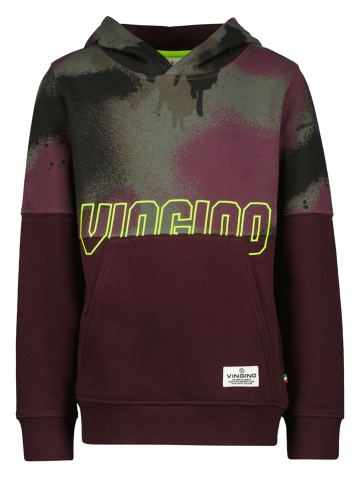 Vingino Hoodie "Nienjo" kaki/aubergine