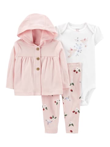 Carter's 3-delige outfit roze
