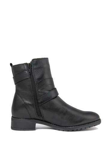 LAB78 Leren boots zwart