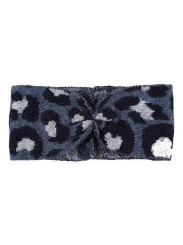 Zwillingsherz Hoofdband "Lacey" blauw/zwart