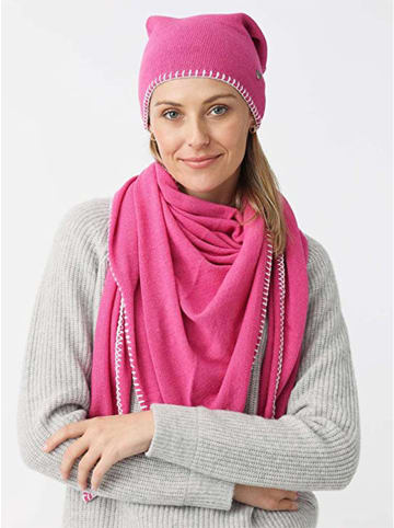 Zwillingsherz Driehoekige sjaal roze