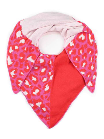 Zwillingsherz Driehoekige sjaal "Leeuw" roze
