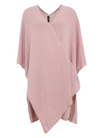 Zwillingsherz Poncho "Luxury" lichtroze