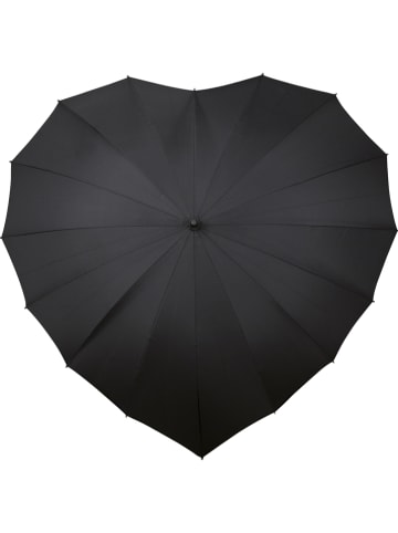 FALCONETTI Paraplu "Heart" zwart - Ø 107 cm