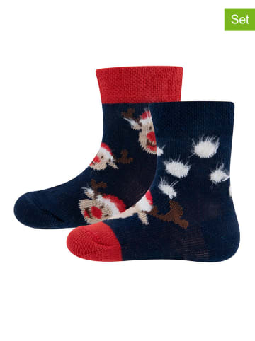 Ewers 2-delige set: sokken meerkleurig