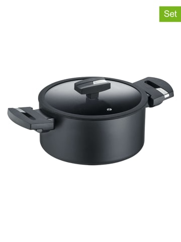 Berndes 2-delige set: pan "B. green" zwart - 5 l