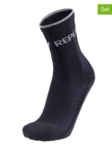 Replay 3-delige set: sokken "Tennis" zwart