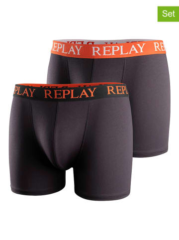 Replay Underwear 2er-Set: Boxershorts in Schwarz