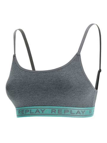 Replay Bustier grijs