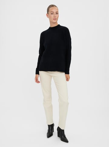 Vero Moda Sweter "Lefile" w kolorze czarnym