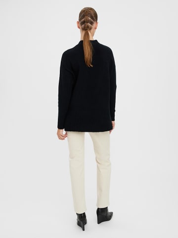 Vero Moda Sweter "Lefile" w kolorze czarnym