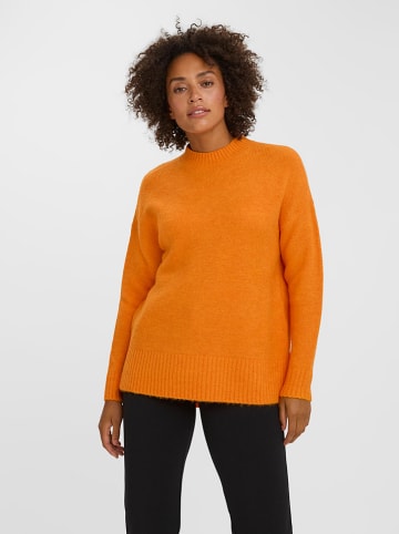 Vero Moda Sweter "Lefile" w kolorze pomarańczowym