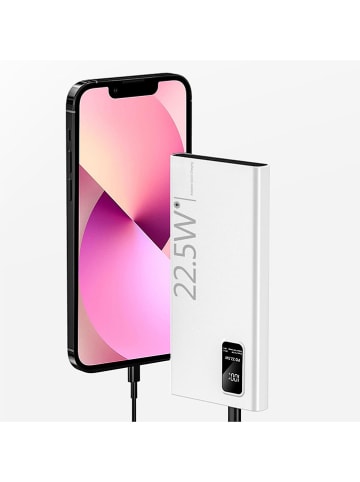 SmartCase Powerbank w kolorze białym - 20.000 mAh