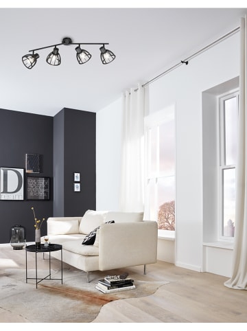 FISCHER & HONSEL Lampa sufitowa w kolorze czarnym - 79 x 14 cm