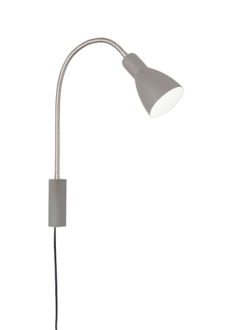 FISCHER & HONSEL Wandleuchte "Lolland" in Grau - (B)11 x (H)52 cm