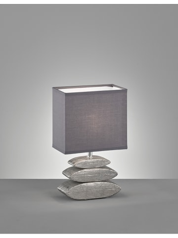 FISCHER & HONSEL Tafellamp grijs - (B)17 x (H)29 x (D)10 cm