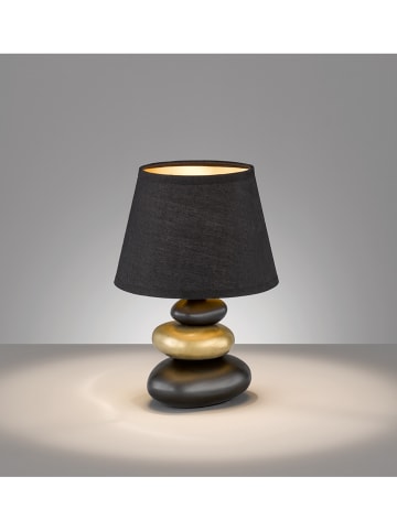 FISCHER & HONSEL Tafellamp zwart - (B)17 x (H)24 cm