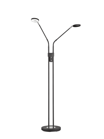 FH Lighting Lampa stojąca LED w kolorze srebrnym - wys. 150 cm
