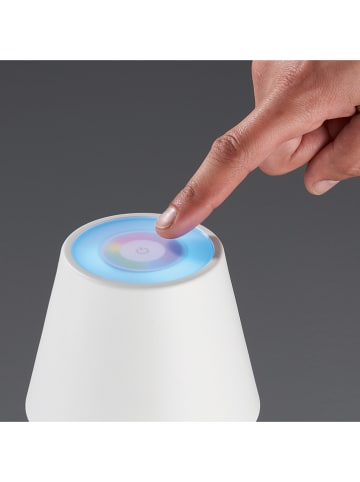 FH Lighting Ledtafellamp wit - (H)38 x Ø 12 cm