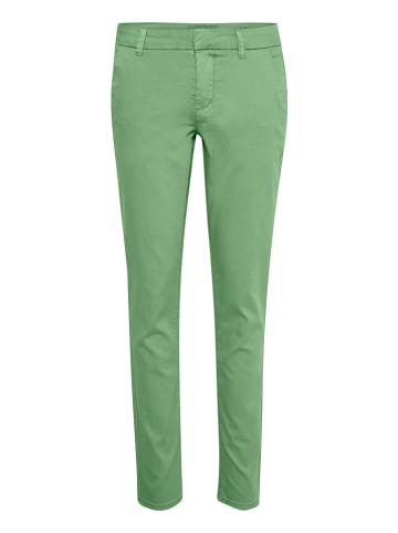 Cream Spodnie chino w kolorze zielonym