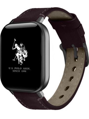 U.S. Polo Assn. Smartwatch w kolorze ciemnobrązowo-czarnym