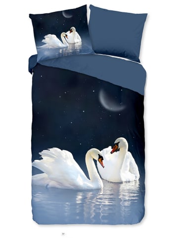 Pure Microvezel beddengoedset "Pure Share" donkerblauw