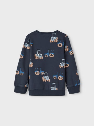name it Sweatshirt "Normaan" donkerblauw