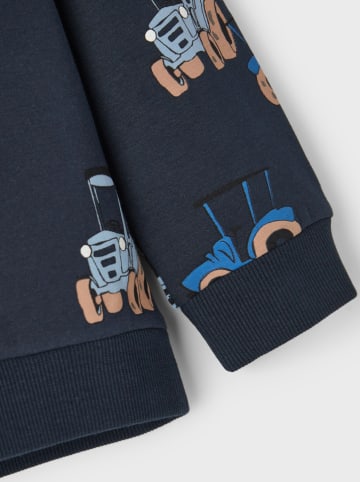 name it Sweatshirt "Normaan" donkerblauw