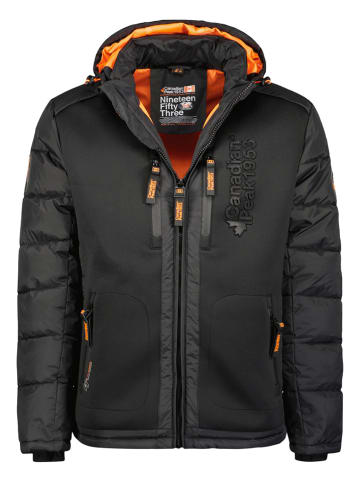 Canadian Peak Steppjacke in Schwarz