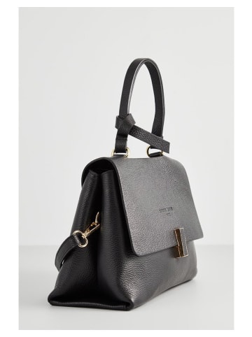 Christian Laurier Leren handtas "Eva" zwart - (B)31 x (H)23 x (D)12 cm