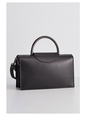 Christian Laurier Leren handtas "Milo" zwart - (B)22 x (H)15 x (D)8 cm