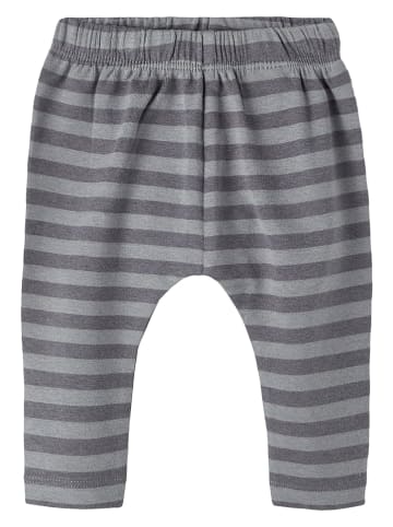 Lil Atelier Broek "Geo" grijs/antraciet