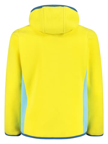 CMP Fleece vest geel/turquoise