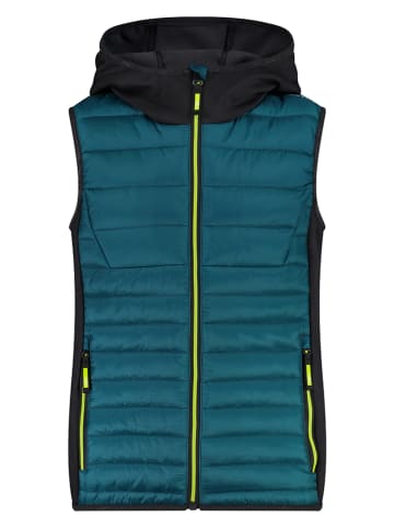 CMP Hybride bodywarmer petrol/zwart