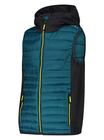 CMP Doorgestikte bodywarmer petrol/zwart