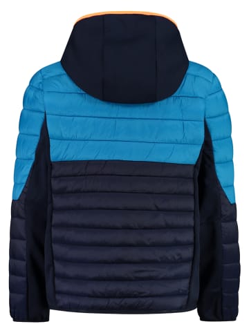 CMP Hybride jas donkerblauw/lichtblauw