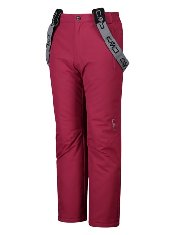CMP Spodnie narciarskie w kolorze bordowym
