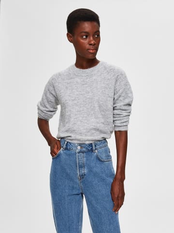 SELECTED FEMME Trui "Lulu" lichtgrijs