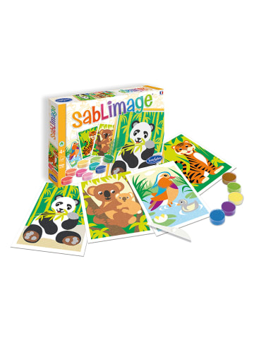 SentoSphere Creativiteitsset "Zandschilderijen - Bedreigde Dieren" - vanaf 4 jaar